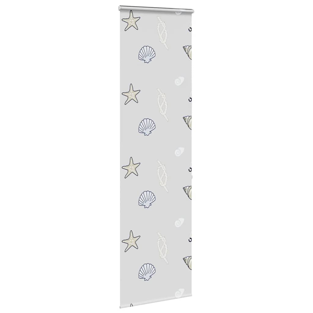 vidaXL Duschrollo mit Kassette 80x240 cm Stoffbreite 76 cm