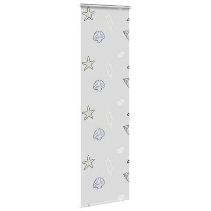 vidaXL Duschrollo mit Kassette 80x240 cm Stoffbreite 76 cm