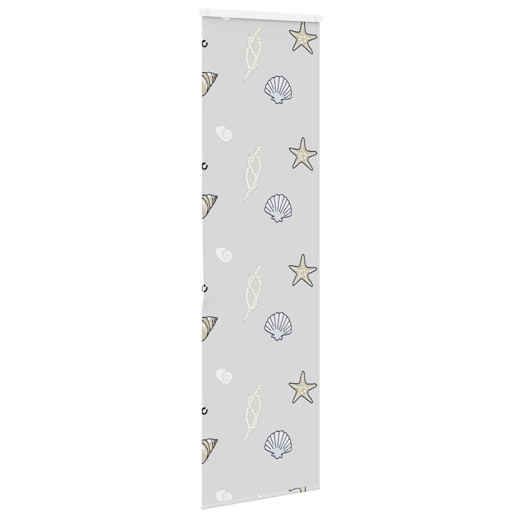 vidaXL Duschrollo mit Kassette 80x240 cm Stoffbreite 76 cm