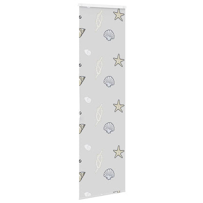 vidaXL Duschrollo mit Kassette 80x240 cm Stoffbreite 76 cm