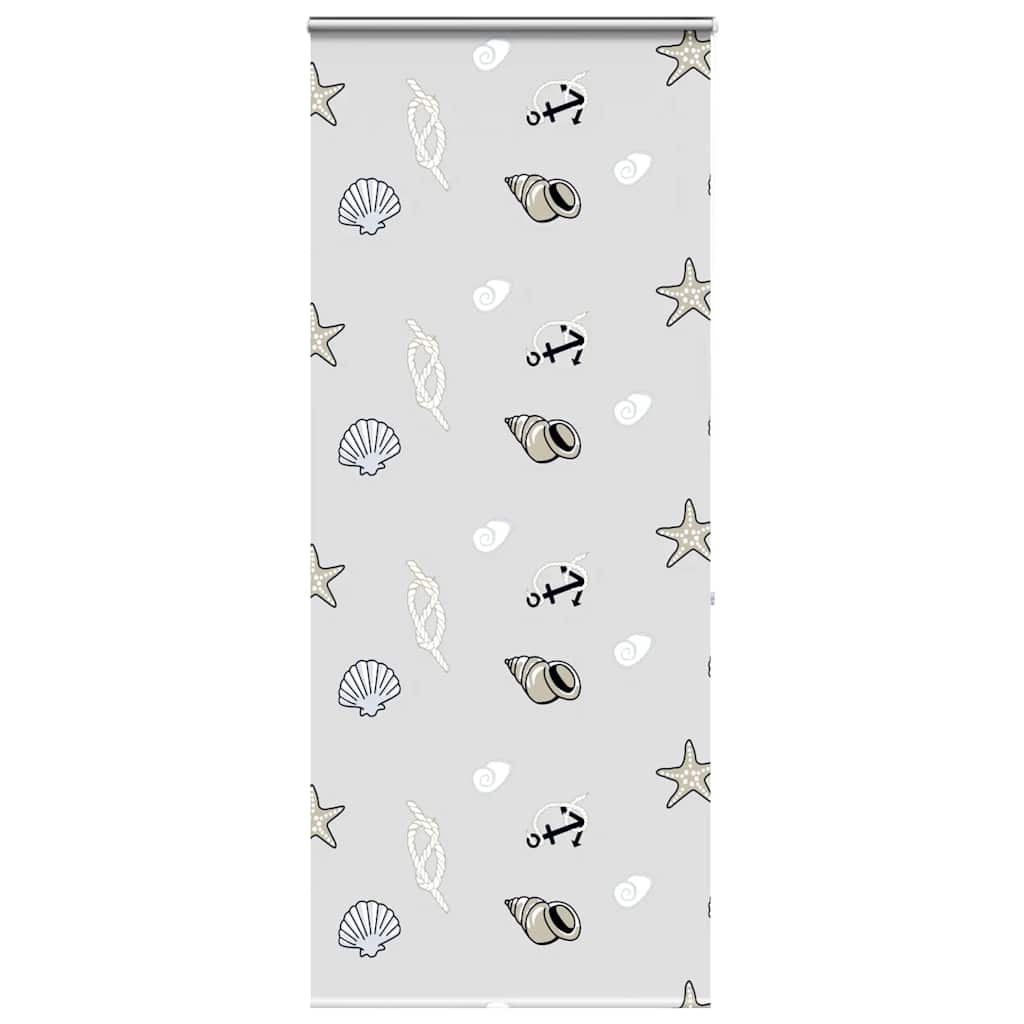 vidaXL Duschrollo mit Kassette 90x240 cm Stoffbreite 86 cm