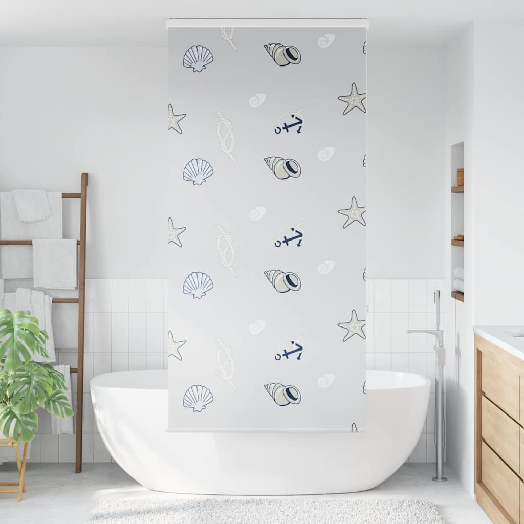 vidaXL Duschrollo mit Kassette 100x240 cm Stoffbreite 96 cm
