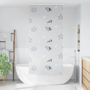 vidaXL Duschrollo mit Kassette 100x240 cm Stoffbreite 96 cm