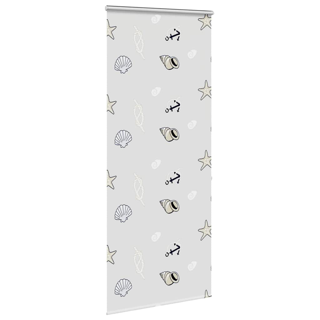 vidaXL Duschrollo mit Kassette 110x240 cm Stoffbreite 106 cm