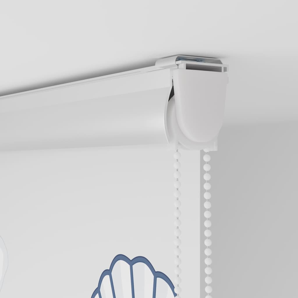 vidaXL Duschrollo mit Kassette 110x240 cm Stoffbreite 106 cm