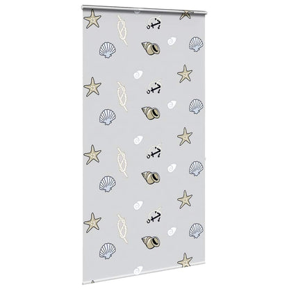 vidaXL Duschrollo mit Kassette 120x240 cm Stoffbreite 116 cm