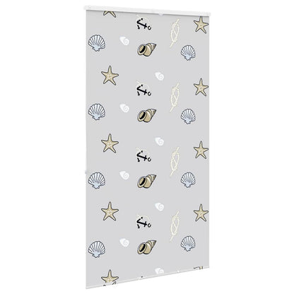 vidaXL Duschrollo mit Kassette 120x240 cm Stoffbreite 116 cm