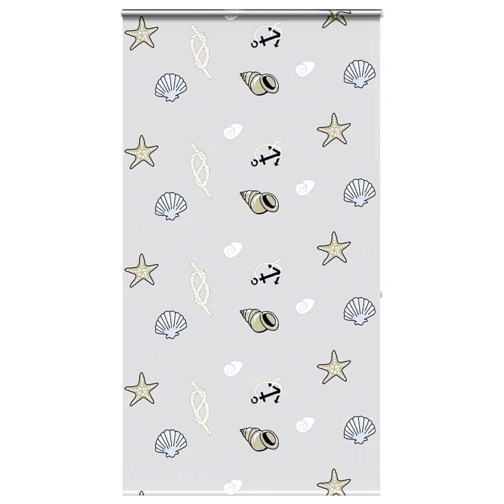 vidaXL Duschrollo mit Kassette 140x240 cm Stoffbreite 136 cm