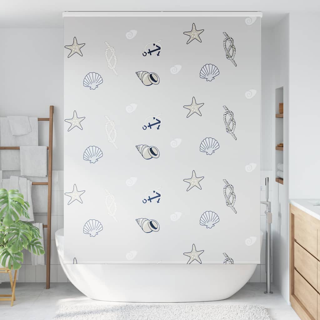 vidaXL Duschrollo mit Kassette 160x240 cm Stoffbreite 156 cm