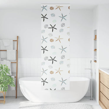 vidaXL Duschrollo mit Kassette 80x240 cm Stoffbreite 76 cm