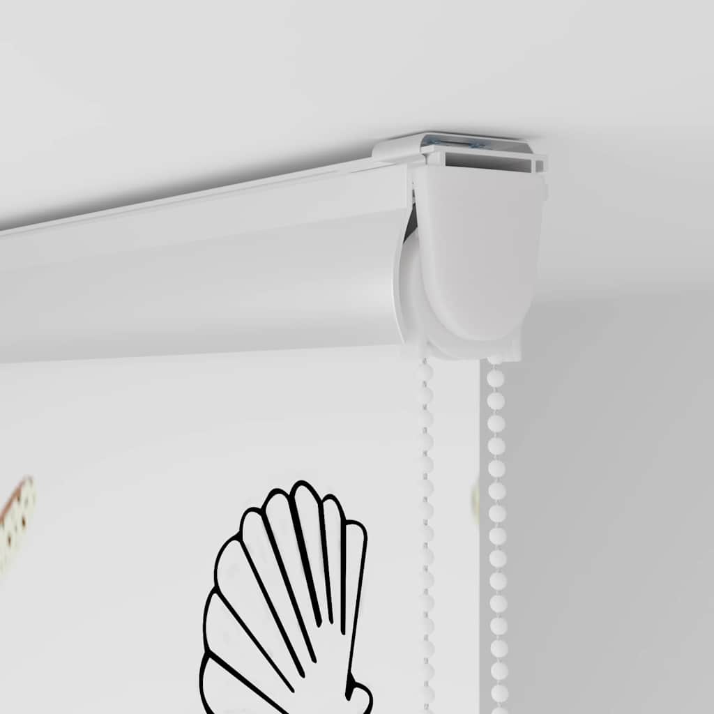 vidaXL Store de douche à cassette 80x240 cm largeur du tissu 76 cm