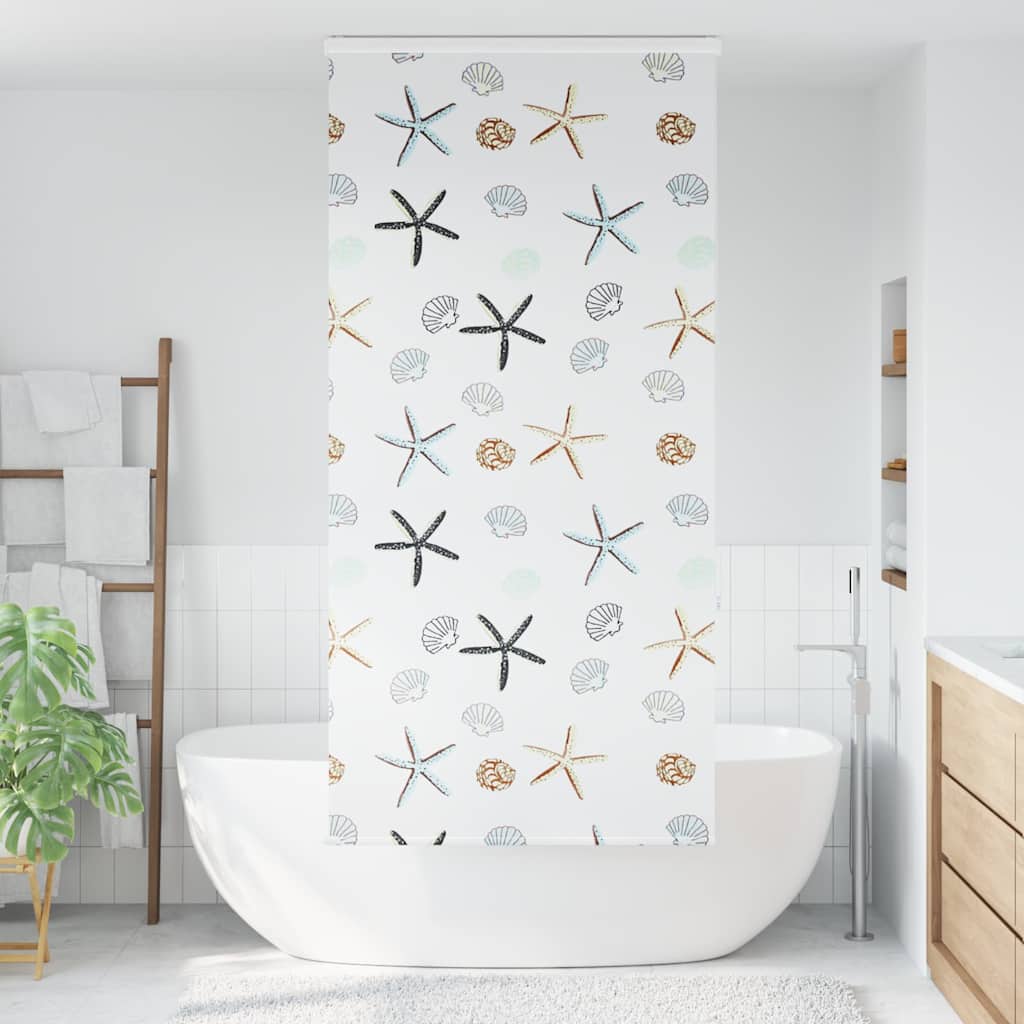 vidaXL Duschrollo mit Kassette 100x240 cm Stoffbreite 96 cm