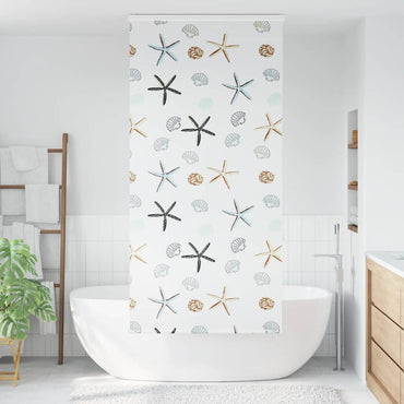 vidaXL Duschrollo mit Kassette 110x240 cm Stoffbreite 106 cm