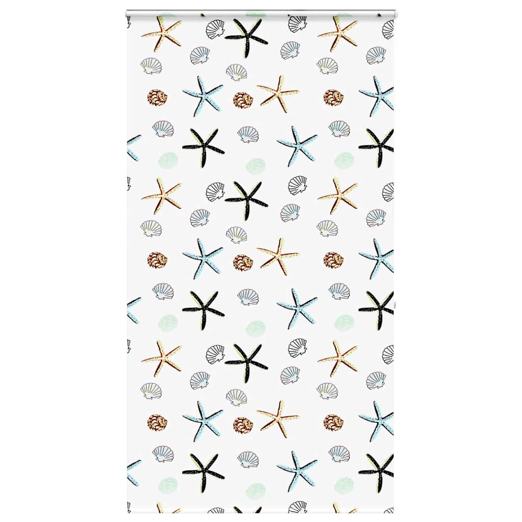 vidaXL Duschrollo mit Kassette 130x240 cm Stoffbreite 126 cm