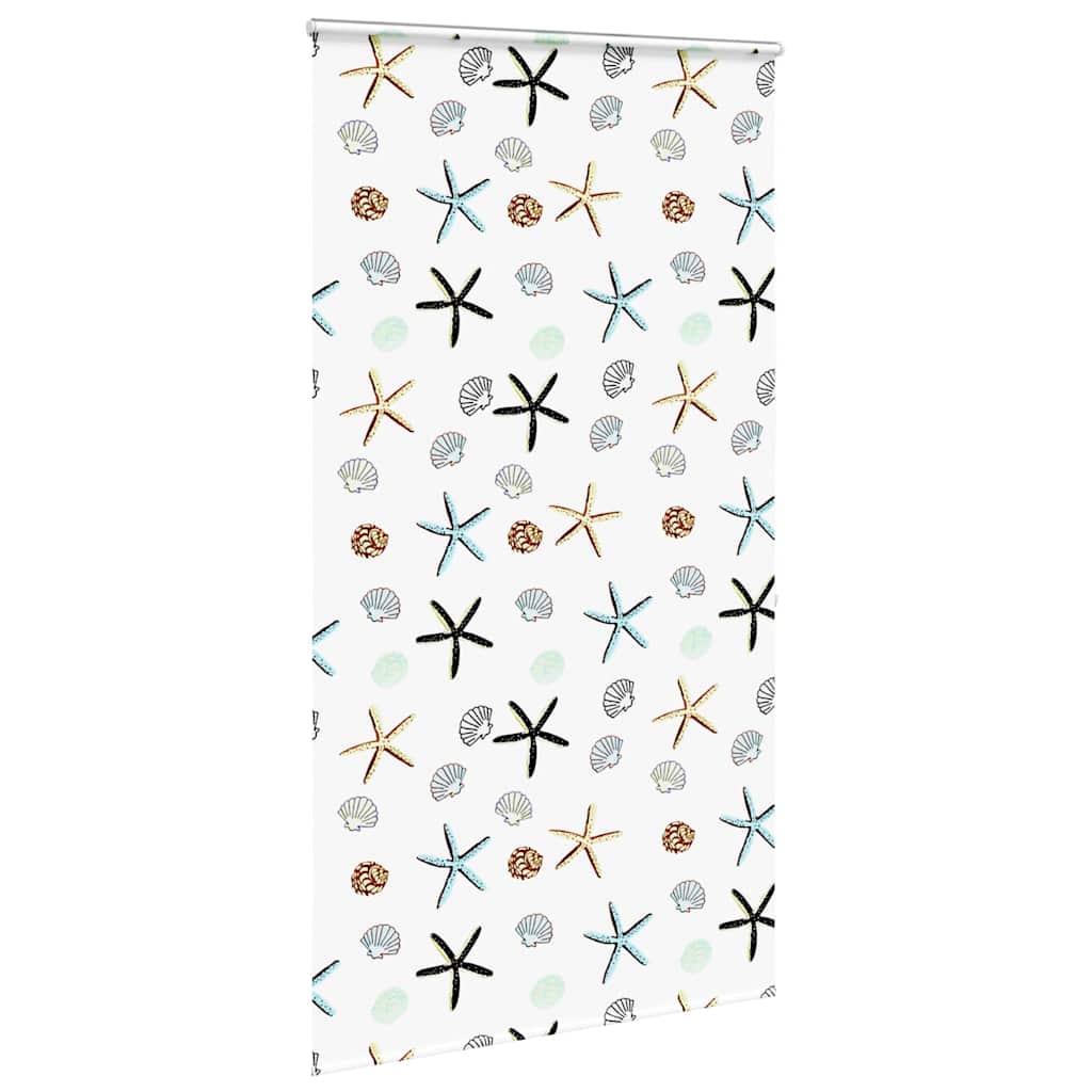 vidaXL Duschrollo mit Kassette 130x240 cm Stoffbreite 126 cm