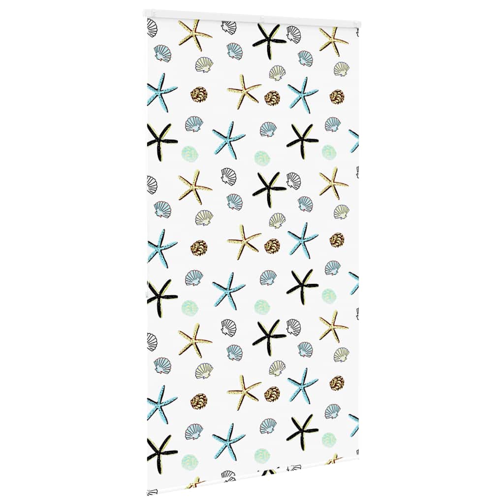 vidaXL Duschrollo mit Kassette 130x240 cm Stoffbreite 126 cm