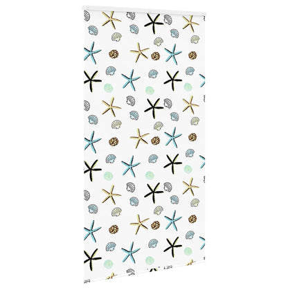 vidaXL Duschrollo mit Kassette 130x240 cm Stoffbreite 126 cm