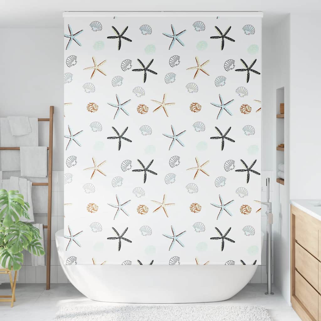 vidaXL Duschrollo mit Kassette 150x240 cm Stoffbreite 146 cm