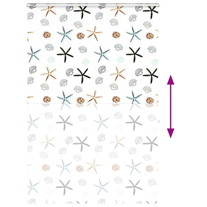 vidaXL Duschrollo mit Kassette 150x240 cm Stoffbreite 146 cm