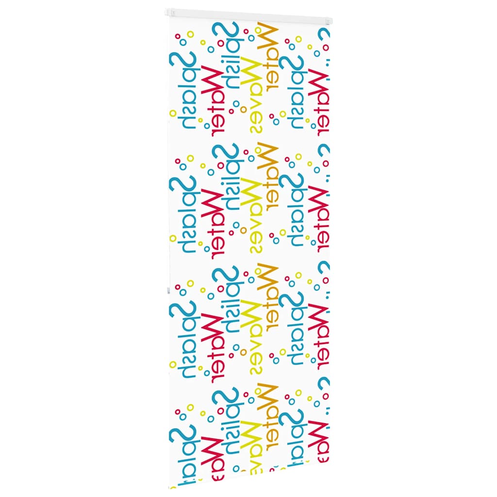 vidaXL Duschrollo mit Kassette 90x240 cm Stoffbreite 86 cm