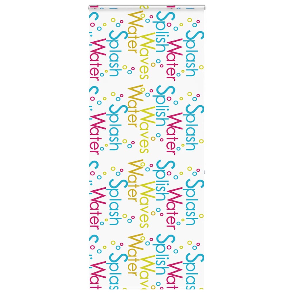 vidaXL Store de douche à cassette 100x240 cm Largeur du tissu 96 cm
