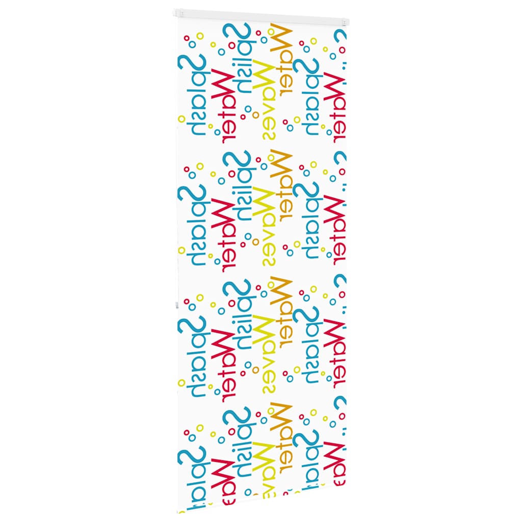 vidaXL Store de douche à cassette 100x240 cm Largeur du tissu 96 cm