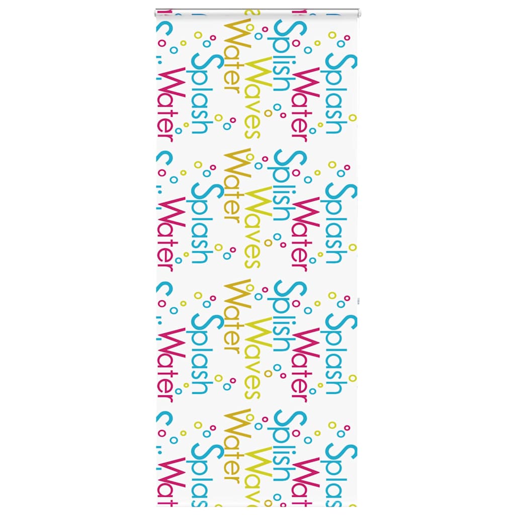 vidaXL Duschrollo mit Kassette 110x240 cm Stoffbreite 106 cm
