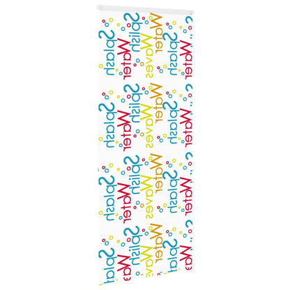 vidaXL Duschrollo mit Kassette 110x240 cm Stoffbreite 106 cm