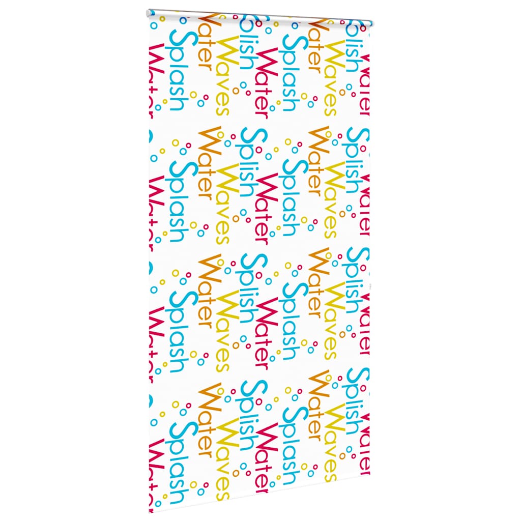 vidaXL Duschrollo mit Kassette 130x240 cm Stoffbreite 126 cm