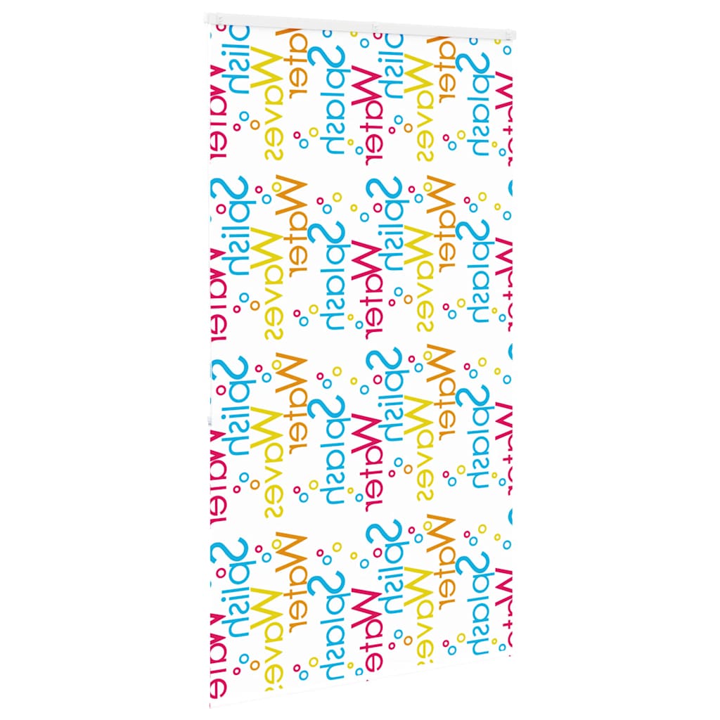 vidaXL Duschrollo mit Kassette 130x240 cm Stoffbreite 126 cm
