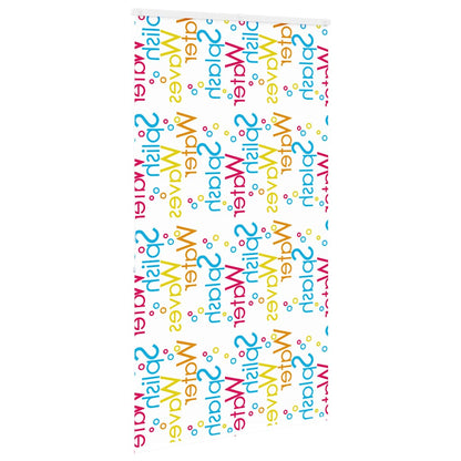 vidaXL Duschrollo mit Kassette 130x240 cm Stoffbreite 126 cm