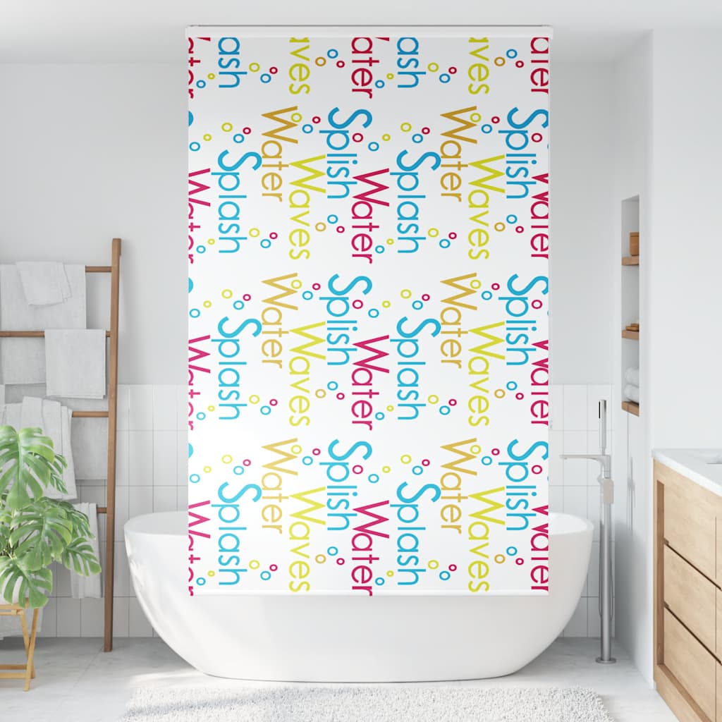 vidaXL Duschrollo mit Kassette 140x240 cm Stoffbreite 136 cm