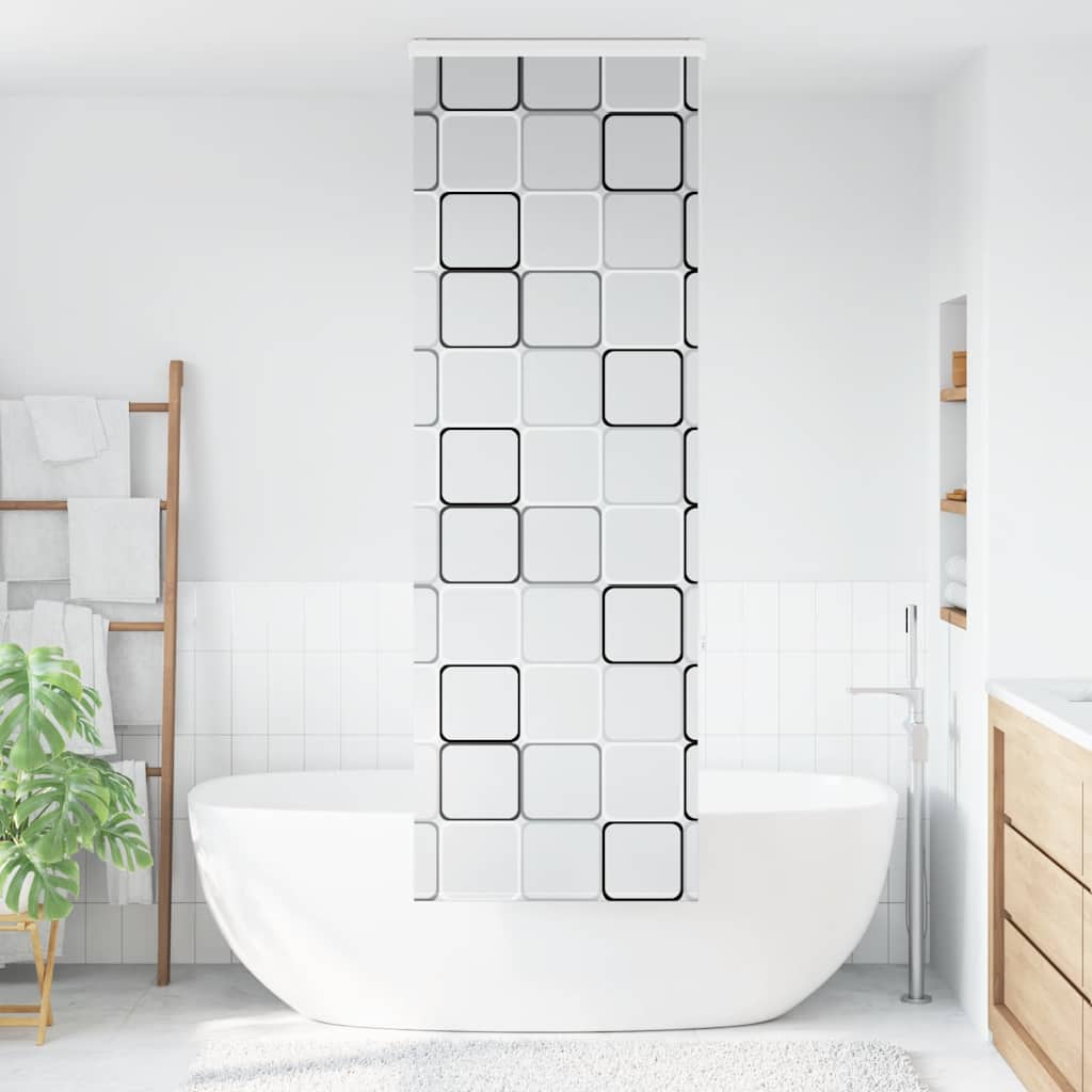 vidaXL Duschrollo mit Kassette 70x240 cm Stoffbreite 66 cm