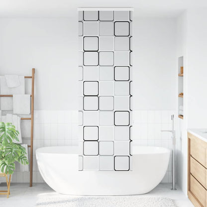 vidaXL Duschrollo mit Kassette 70x240 cm Stoffbreite 66 cm