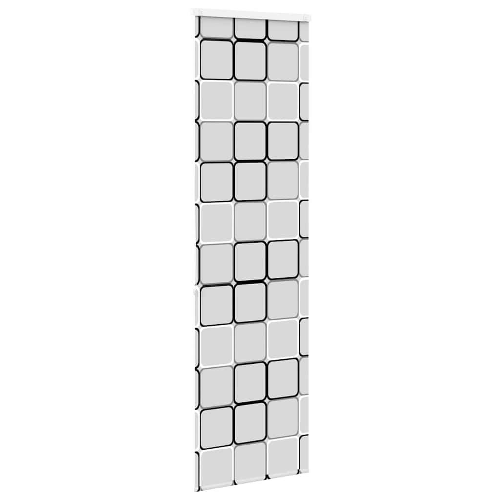 vidaXL Duschrollo mit Kassette 80x240 cm Stoffbreite 76 cm