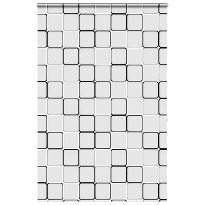vidaXL Duschrollo mit Kassette 150x240 cm Stoffbreite 146 cm