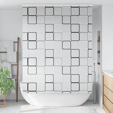 vidaXL Duschrollo mit Kassette 150x240 cm Stoffbreite 146 cm