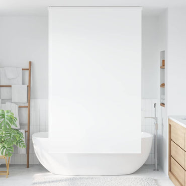 vidaXL Duschrollo mit Kassette 130x240 cm Stoffbreite 126 cm