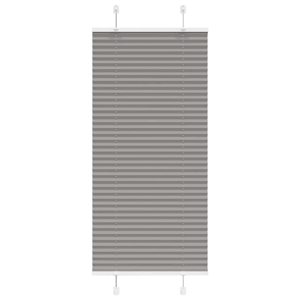 vidaXL Store plissé anthracite 60x100 cm largeur tissu 59,4 cm polyester