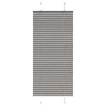 vidaXL Store plissé anthracite 60x100 cm largeur tissu 59,4 cm polyester