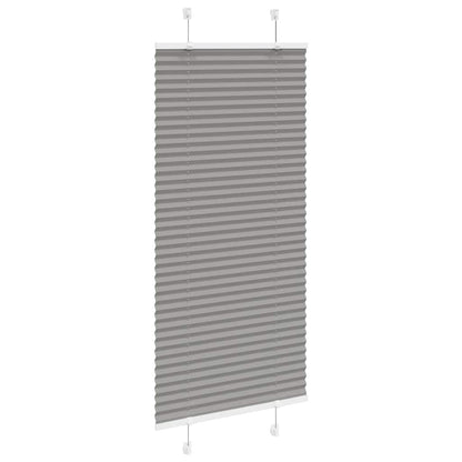 vidaXL Store plissé anthracite 60x100 cm largeur tissu 59,4 cm polyester