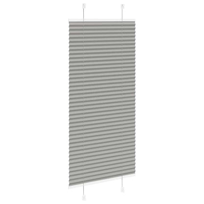 vidaXL Store plissé anthracite 60x100 cm largeur tissu 59,4 cm polyester