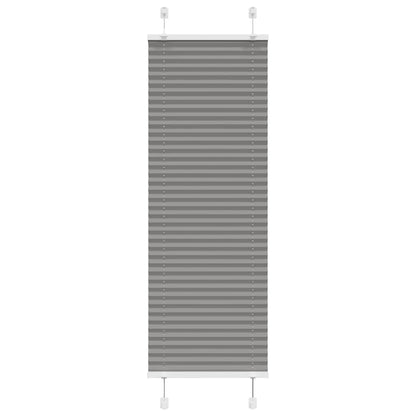 vidaXL Plissee Anthrazit 50x150 cm Stoffbreite 49,4 cm Polyester