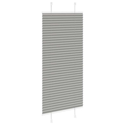 vidaXL Plissee Anthrazit 55x150 cm Stoffbreite 54,4 cm Polyester