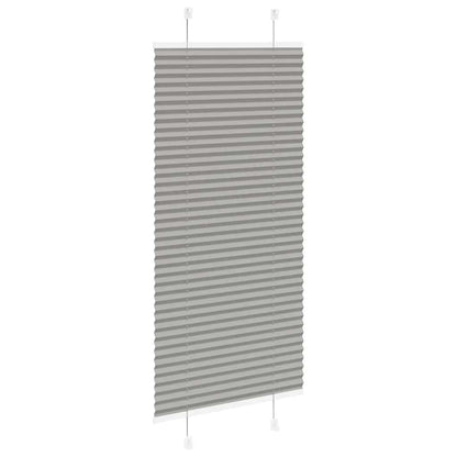 vidaXL Plissee Anthrazit 65x150 cm Stoffbreite 64,4 cm Polyester