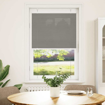 vidaXL Plissee Anthrazit 70x150 cm Stoffbreite 69,4 cm Polyester