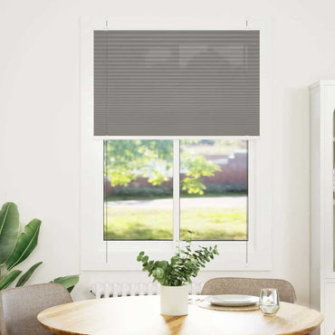 vidaXL Plissee Anthrazit 100x150 cm Stoffbreite 99,4 cm Polyester