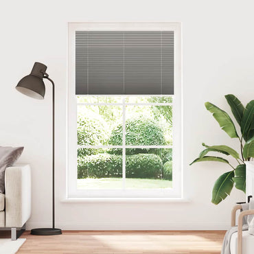 vidaXL Plissee Anthrazit 115x200 cm Stoffbreite 114,4 cm Polyester