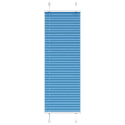 vidaXL Plissee Blau 40x150 cm Stoffbreite 39,4 cm Polyester