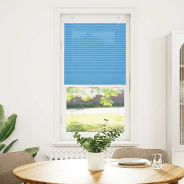 vidaXL Store plissé bleu 60x150 cm Largeur du tissu 59,4 cm Polyester